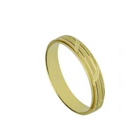 Foto de 10-351-289-15 - ALIANZA RAYADA 4MM 18K 