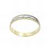 Foto de 10-351-312-15 - ALIANZA BICOLOR LAPIDADA 3MM 18K