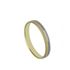 Foto de 10-351-324-14 - ALIANZA BICOLOR CENTRO BRILLO 3MM 18K 