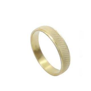Foto de 10-351-341-15 - ALIANZA MATE RAYADA 4MM 18K 