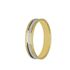 Foto de 10-351-371 - ALIANZA BICOLOR RAYADA 4MM 18K 
