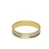 Foto de 10-351-371 - ALIANZA BICOLOR RAYADA 4MM 18K 