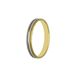 Foto de 10-351-372-15 - ALIANZA BICOLOR 3MM 18K 
