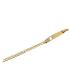 Foto de 9K88-005 - PULSERA PLACA BARBADA 3.5MM 18CM (PLACA 7X30MM) (1,89gr) 9K** 