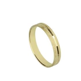 Foto de 10-351-615-15 - ALIANZA FACETADA 3.5MM 18K