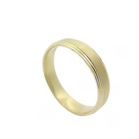 Foto de 10-351-635-14 - ALIANZA CENTRO MATE 4MM 18K