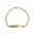 Foto de 9K88-008 - PULSERA PLACA 3X1 2.6MM 17CM (PLACA 6X25MM) (1,34gr) 9K**