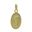 Foto de 10-152-550 - MEDALLA VIRGEN NIÑA LAPIDADA 17MM 18K