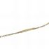 Foto de 10-00-9257 - PULSERA BEBÉ PLACA 3X1 2.5MMX14CM (PLACA 4X20MM) (ANILLA A 2CM) (1,48gr) 18K