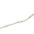 Foto de 10-00-8374 - PULSERA FLORES 6MM 14CM (1,14gr) (ANILLA A 2CM) 18K**