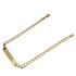 Foto de 10-00-6057 - PULSERA PLACA BARBADA 3.6MM 18.5CM (2,64gr) (PLACA 4.8X30MM) 18K**