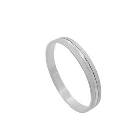 Foto de 10-351-476-15 - ALIANZA PLANA CENTRO BRILLO 3MM O.B. 18K