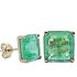 Foto de 05-3988VS - SORTIJA PIEDRAS COLOR VERDE CIRCONITA 8MM 18K