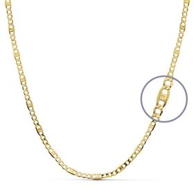 Foto de 04-VAL50X50 - CADENA VALENTINO 2MM CALIBRE 50X50CM (2,66gr) 18K