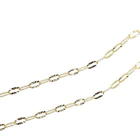 Foto de 04-003212-45 - CADENA LAPIDADA 2MMX45CM (2,26gr) 18K 