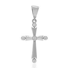Foto de 10-636-10028B - CRUZ CIRCONITA 20MM O.B. 18K