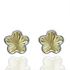 Foto de 51-1645406 - PENDIENTES FLOR BICOLOR LAPIDADOS 8MM 18K 