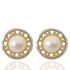 Foto de 51-1269306 - PENDIENTES PERLA BICOLOR 8MM 18K 