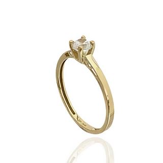 Foto de 10-475-1968S - SORTIJA CIRCONITA 4MM 18K**