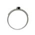 Foto de 40-6516BSZ - SORTIJA ZAFIRO CIRCONITA 3.5MM O.B. 18K