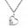 Foto de 20-19G - GARGANTILLA PLATA CORAZÓN 9MM 45CM 