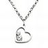 Foto de 20-19G - GARGANTILLA PLATA CORAZÓN 9MM 45CM 