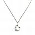 Foto de 20-19G - GARGANTILLA PLATA CORAZÓN 9MM 45CM 