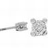 Foto de 87-5000-4B - PENDIENTES "NETO" BRILLANTES 0.14KTES 3.5MM O.B. 18K