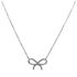 Foto de 25-0075G - GARGANTILLA PLATA LAZO CIRCONITA 13MM 40CM (ALARGADOR 5CM)