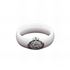 Foto de 22-120516B - *OFERTA* SORTIJA PLATA CERÁMICA CIRCONITA 8MM