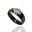 Foto de 22-120516N - *OFERTA* SORTIJA PLATA CERÁMICA CIRCONITA 8MM 
