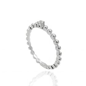 Foto de 25-0019S - SORTIJA PLATA CIRCONITA 2MM