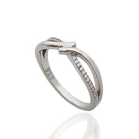Foto de 25-0410S - SORTIJA PLATA CIRCONITA 4MM