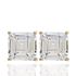 Foto de 05-3988 - PENDIENTES CIRCONITA 8X8MM 18K