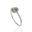 Foto de 32-0178F - *OFERTA* SORTIJA PLATA PIEDRA FUMÉ