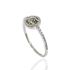 Foto de 32-0178F - *OFERTA* SORTIJA PLATA PIEDRA FUMÉ