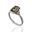 Foto de 32-3561F - *OFERTA* SORTIJA PLATA PIEDRA FUMÉ