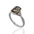 Foto de 32-3561F - *OFERTA* SORTIJA PLATA PIEDRA FUMÉ