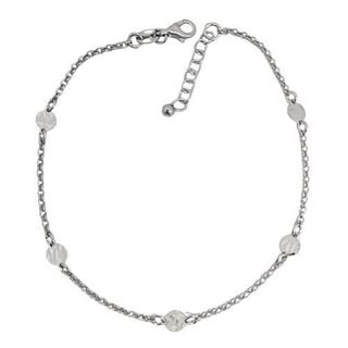 Foto de 20-11 - PULSERA PLATA LAPIDADA 4MM 19CM (ALARGADOR 2.5CM)