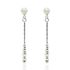 Foto de 20-009 - PENDIENTES PLATA LAPIDADOS 36MM