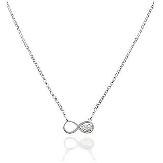 Foto de 20-18G - GARGANTILLA PLATA INFINITO 14MM 42CM