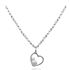 Foto de 20-19G - GARGANTILLA PLATA CORAZÓN 9MM 45CM 