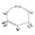 Foto de 20-3 - PULSERA PLATA MARIPOSAS CORAZONES 11MM 17CM 