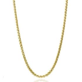Foto de 20-SGD45X50 - CADENA PLATA ESPIGA DORADA 2MMX50CM