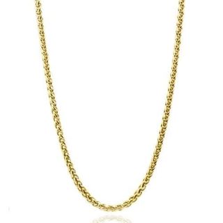 Foto de 20-SGD45X42 - CADENA PLATA ESPIGA DORADA 2MMX42CM