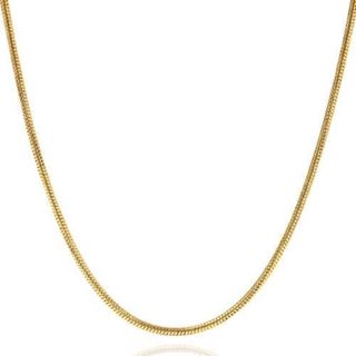 Foto de 20-KRN160X42D - CADENA PLATA COREANA DORADA 1.5MMX42