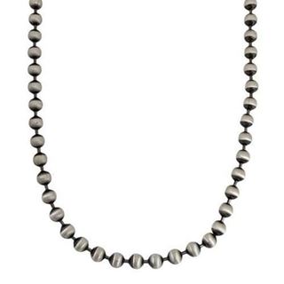 Foto de 20-BEAD500X42R - CADENA PLATA BOLAS RUTILO 5MMX42CM