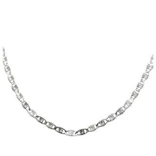 Foto de 20-GRQ40X42 - CADENA PLATA LAPIDADA 2MMX42CM