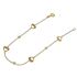 Foto de 10-656-169 - PULSERA CORAZONES CIRCONITA 18.5CM 18K
