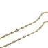 Foto de 04-SING50X60 - CADENA SINGAPUR CALIBRE 50 3MMX60CM (10,32gr) 18K